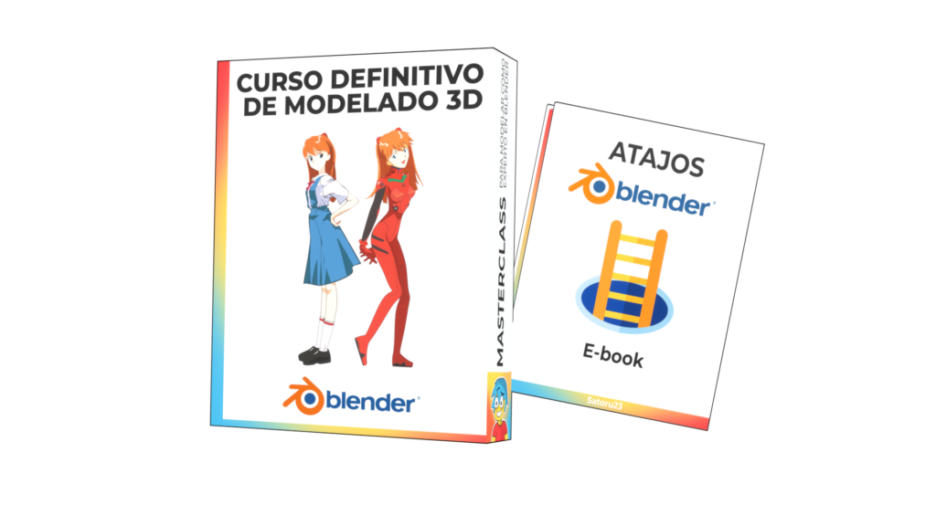 crear personajes 3D con blender satoru23
