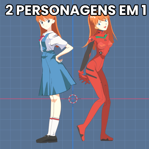 Curso de personagem de anime em 3D